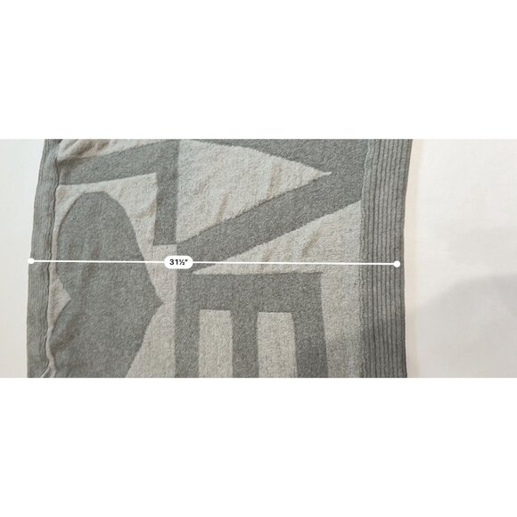 Little Giraffe LOVE Baby Blanket in Grey - Picture 3 of 5